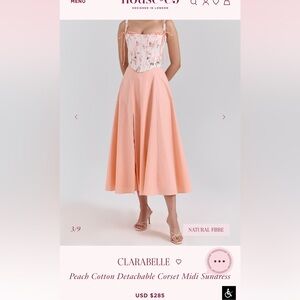 House of CB Clarabelle Dress - BNWT